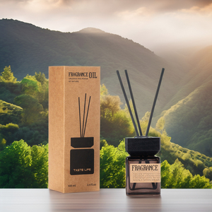 Phong Cách Mới Cây Kết Cấu Nhà Hương Thơm Vuông Chai Thủy Tinh Hỗ Trợ Giấc Ngủ Lâu Dài Reed Khuếch Tán Bộ Cho Phụ Nữ - Product Image 2