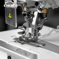 Machine à coudre industrielle électrique entièrement automatique avec table, modèle GC562T-01CB-FT-DD