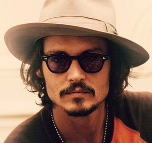 Nueva moda De <span class=keywords><strong>Johnny</strong></span> <span class=keywords><strong>Depp</strong></span> estilo gafas De Sol redondas De tinte océano lente diseño De marca parte mostrar gafas De Sol, gafas De Sol - Product Image 4