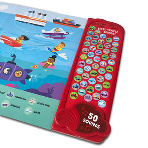 Filastrocche personalizzate audiolibro per bambini per bambini stampa cartone di carta con pulsante musicale libro sonoro Touch apprendimento interattivo - Product Image 5