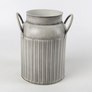 Latte in metallo può fiore brocca <span class=keywords><strong>anfora</strong></span> stile nordico vaso da fiori da giardino a buon mercato vaso vaso vaso contenitore imballaggio/giftpacking - Product Image 4