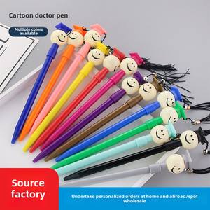 Bolígrafo de oficina fabricado para promociones publicitarias Estudiantes Profesores 0,38mm Ancho de escritura de plástico Bolígrafo de examen personalizable Dr. Pen - Product Image 5