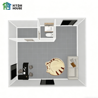 Maison préfabriquée personnalisée en conteneur extensible de 20 pieds ou 40 pieds avec cuisine, villa, logement préfabriqué, maisonnette portable, maison mobile