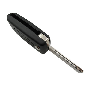 Haute qualité bon <span class=keywords><strong>prix</strong></span> p-eugeot 3 boutons (coffre) 407 coque de clé à rabat pas de place de <span class=keywords><strong>batterie</strong></span> avec lame HU83 (lame avec rainure) - Product Image 4