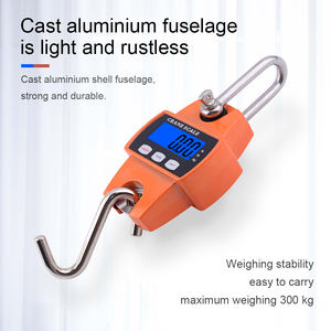 20 Pieces 300kg / 50g Digital LCD Smart <strong>Electronic</strong> Hook <strong>Scale</strong> Professional Waterproof Detachable Hook <strong>Industrial</strong> <strong>Scale</strong> Hanging - Product Image 5
