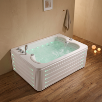 Bañeras de Hidromasaje de Acrílico Modernas de Alta Tecnología Personalizadas, con Ozono, Función Completa, para Exteriores, Hoteles, Villas, 36 Baños