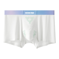 Lanjing Modal Sous-vêtements pour hommes 2025 Nouveauté Séchage rapide Boxers pour hommes Solide Respirant Vente en gros Boxers personnalisés pour hommes