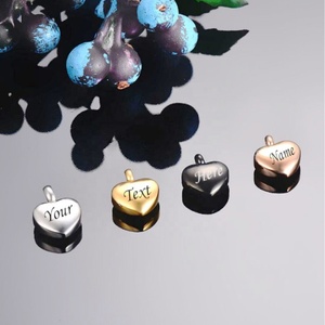 Personalized Heart Memorial Keepsake Stainless Steel Cremation Jewelry Pendant <b>Ashes</b> <b>Necklace</b> Custom Urn <b>for</b> Loved One Remembran - Product Image 5