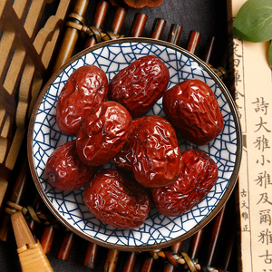 Dátiles Rojos de Xinjiang Premium, Bocadillo Dulce Natural para Té y Sopa, Da Zao, Tónico Nutritivo para Qi y Sangre - Product Image 3