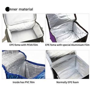 Wholesale Waterproof Delivery Cooler Bags Multi-functional Outdoor Insulated Custom Non Woven Cooler Bag With Logo Printed - Product Image 5