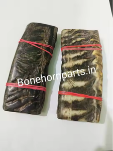 El mejor precio para elegantes cuernos de búfalo pulidos hechos a mano y grandes escamas de cuerno de oveja de confianza para los amantes de los cuchillos - Product Image 2