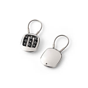 Llavero de Moda de Aleación 'TRIS', Llavero de Dibujos Animados, Regalo para Personas con Estilo, Hecho de Zinc y Plástico - Product Image 1