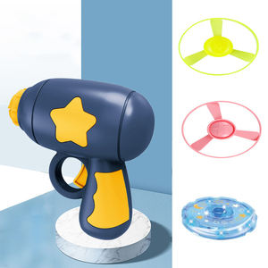 Özel köpek kedi pervane Pet atıcı uçan disk ile oyuncak Pet izleme interaktif oyuncaklar av silah getir - Product Image 6