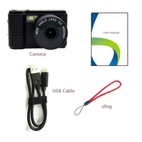 Kamera Mini HD Gantungan Kunci Saku Vintage untuk Rekam Foto & Video, Berpolarisasi, Sangat Lucu, Kecil, Berkedip