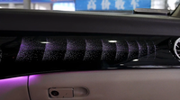 Upgrade Lampu Ambient Symphony Mobil 29 LED 12V Penumpang Empat Pintu Phantom Trim Rainbow Kit untuk CLS W218 2012-2017