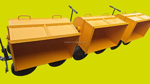 Dumper Elettrico da Miniera 3T a Batteria - Rimorchio per Trasporto Minerali ad Alta Coppia - Product Image 6