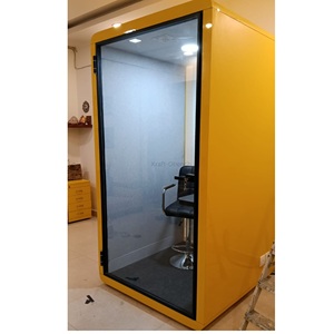 Oferta Especial en Cabina Acústica Insonorizada Nexo de un Solo Asiento para Trabajo Privado, Videollamadas y Reuniones Disponible para la Venta - Product Image 1