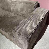Nouvel arrivage de canapé de compression en tissu velours côtelé Design modulaire peu encombrant Assemblage facile Mobilier de salon confortable