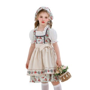 Vestido de <span class=keywords><strong>Niña</strong></span> Estilo Lolita para Festival de Cerveza, <span class=keywords><strong>Colonia</strong></span> Rural, Campestre, Dirndl - Product Image 5