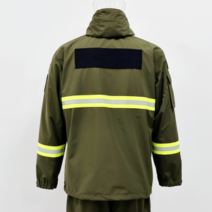 Combinaison de travail haute visibilité FR, veste et pantalon imperméables, ignifuges, vêtements de sécurité avec bande réfléchissante - Product Image 4