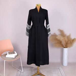 Abayas pour femmes dubaï luxe 2025 africain musulman mode Robe broderie Robe <span class=keywords><strong>Djellaba</strong></span> <span class=keywords><strong>Femme</strong></span> Marocain soirée robes de soirée - Product Image 3