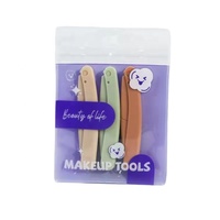 Épilateur facial OEM 3 pièces couteau de tondeuse à sourcils pliant sûr pliant Portable débutant mini rasoir à sourcils sauvage rasoir à sourcils