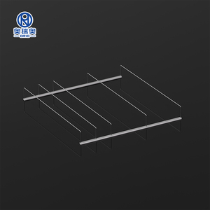 Rak <span class=keywords><strong>Display</strong></span> berdiri baja antikarat, rak pemisah rangka antiatas dan penyangga minuman - Product Image 3