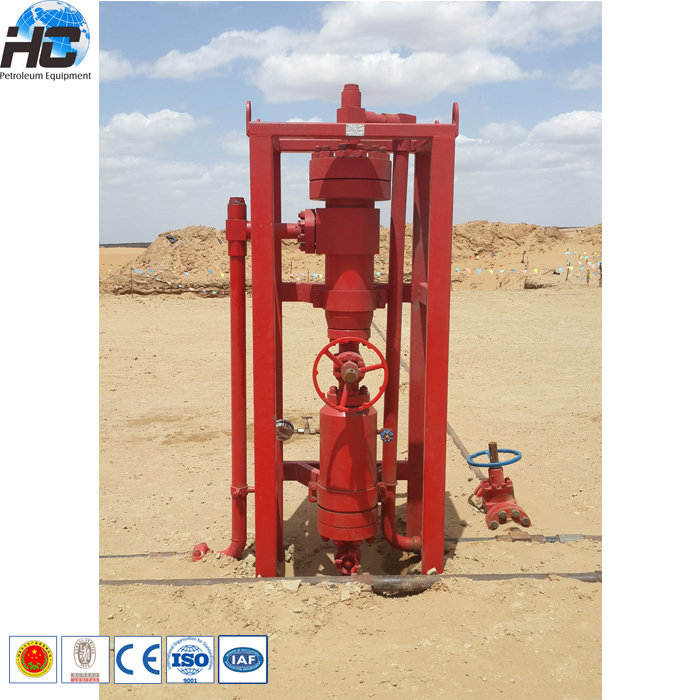 Boue de forage cyclone desander/haute pression desander/puits de pétrole desander