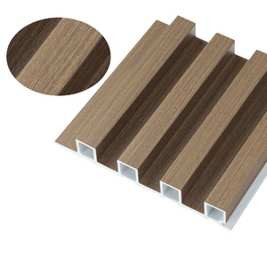 Panel Decorativo <span class=keywords><strong>de</strong></span> Pared WPC con Aspecto <span class=keywords><strong>de</strong></span> Madera, Revestimiento <span class=keywords><strong>de</strong></span> Pared <span class=keywords><strong>de</strong></span> <span class=keywords><strong>PVC</strong></span> WPC <span class=keywords><strong>para</strong></span> Interiores, Panel Acanalado <span class=keywords><strong>para</strong></span> Dormitorio, Aplicación en Talleres, Plástico - Product Image 2
