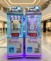 Machine à jeu à monnayeur avec minuterie, modèle Factory Direct Lucky 7 Seconds Challenge, pour jeu de compétence rapide et distribution de figurines, OEM Commercial
