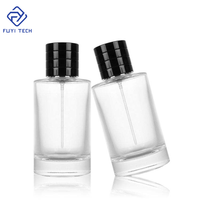 Nouveau design de luxe fond épais vide unique haut de gamme exotique roman de luxe 30ml 50ml 100ml bouteille de parfum en verre rechargeable