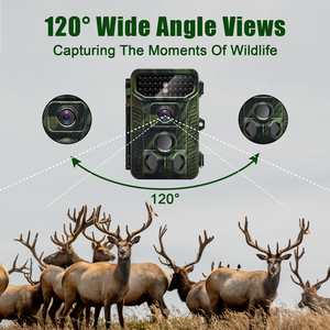 Caméra de chasse de qualité supérieure avec super vision nocturne et détection PIR Caméra extérieure <span class=keywords><strong>Blink</strong></span> Trail Durable et économe en énergie - Product Image 3