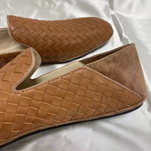 Zapatos de hombre de piel de cordero 100%, mocasines trenzados de alta calidad, zapatos reversibles para hombre, mocasines planos de lujo, zapatillas de talla grande 38-48 - Product Image 4