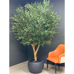 Offre Spéciale intérieur extérieur artificiel olivier géant bureau à domicile décoratif olivier en plastique - Product Image 1