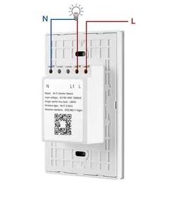 Tuya chúng tôi thông minh thủy tinh không thấm nước tường Wifi đèn cảm ứng <span class=keywords><strong>Dimmer</strong></span> chuyển đổi cho đèn Led chuyển đổi thông minh - Product Image 5