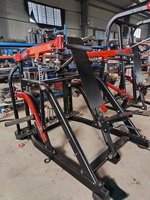 Machine à presser les épaules à double poignée, à charge libre, pour les deltoïdes, avec 9 positions d'angle de bras et siège à réglage rapide, pour salle de sport commerciale