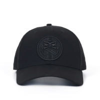 Topi Bordir 3D Laser Cut Custom Berkualitas Tinggi 6 Panel Bahan Nylon Tahan Air