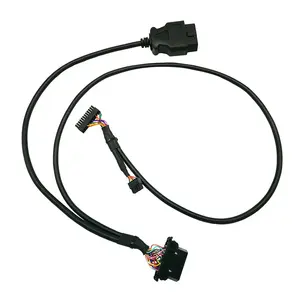 16Pin OBD2 OBD II Male Female to Pith 3.0 Molex Connector Daisy Chained Type Cable Automotive Wire Harness