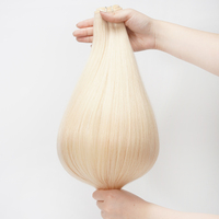 Extensions de cheveux en tissage double trame de qualité supérieure en gros, cheveux chinois Remy vierges, extensions de cheveux humains