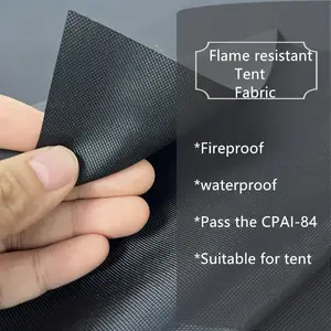 Le tissu ignifuge extérieur imperméable de la tente 600D passent la CPAI-84