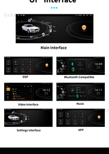 10.25 "autoradio Android 14 Xe màn hình cho <span class=keywords><strong>Audi</strong></span> <span class=keywords><strong>Q7</strong></span> 4L 2005-2015 đa phương tiện không dây Carplay stereo <span class=keywords><strong>GPS</strong></span> <span class=keywords><strong>Navigation</strong></span> 4 gam âm thanh DSP - Product Image 5