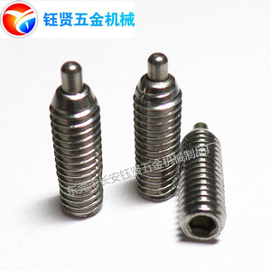 304 Stainless Steel Spring Plunger M8 Cylindrical Head Screw DIN Standard Multi Position Bolt - Product Image 4