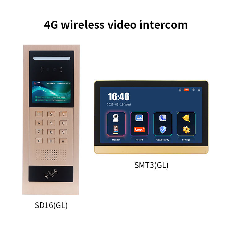 1 ชุดภายในอาคาร + 1 หน้าจอภายนอกอาคาร