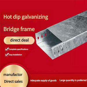 Rendimiento de alto costo <span class=keywords><strong>Cable</strong></span> galvanizado en baño caliente Puente <span class=keywords><strong>Cable</strong></span> Trunking Bandeja de <span class=keywords><strong>cable</strong></span> perforada Cableado estructural Tipo de malla de alambre - Product Image 3