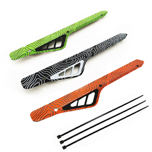 Ztto — protecteur de chaîne de vélo, pour cadre de bicyclette, vtt, route, fourche avant, protection de sangle, 3 supports - Product Image 1