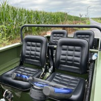 Grand équipement d'amusement d'extérieur Véhicule de sauvetage à chenilles UTV Quad Bike Véhicule tout terrain pour agriculteur agricole