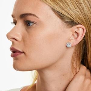 Luxury Exclusive 925 <b>Sterling</b> <b>Silver</b> Moissanite Diamond <b>Stud</b> Earrings Premium Fine Jewelry for Women Birthday Wedding Everyday - Product Image 6