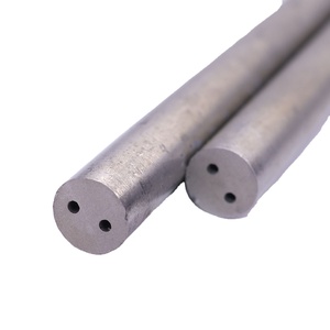 Wolfram carbid stab Preis Werks versorgung Wolfram carbid stangen mit 2 geraden Kühlmittel löchern - Product Image 1