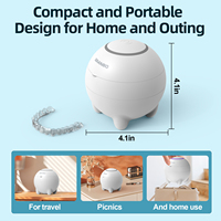 GRANBO 180ML 48KHZ Retainer Household Portable Cleaning Machine Denture Aligner Jewelry Dent Teeth Ultrasonic Deantal Cleaner