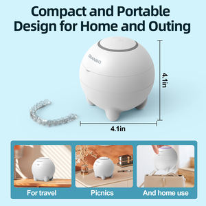 GRANBO 180ML 48KHZ fermo per uso domestico macchina per la pulizia portatile per protesi dentaria gioielli denti denti ad ultrasuoni Deantal <span class=keywords><strong>Cleaner</strong></span> - Product Image 4